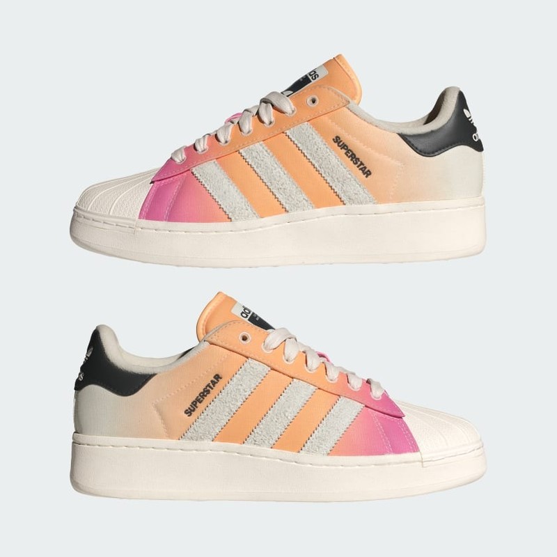 Adidas originals pink superstar bold online